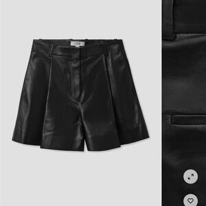COS Leather Shorts, size 8